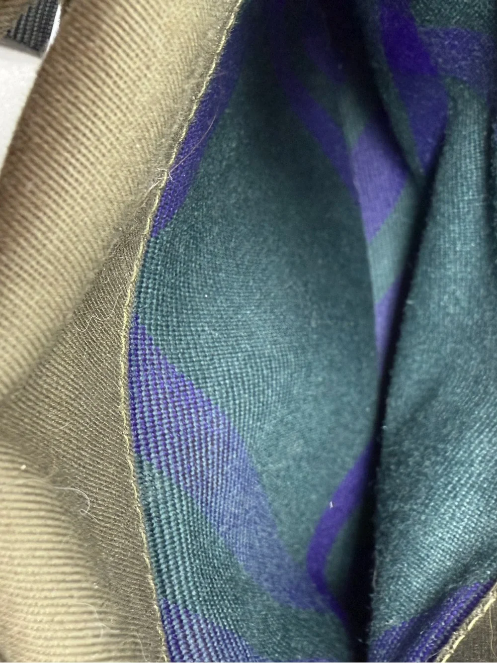 Burberry Canvas Trench Crossbody Bag in Olive